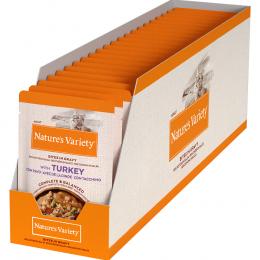 Angebot für Nature's Variety Bites in Soße zum Sonderpreis! - mit Truthahn 44 x 85 g - Kategorie Katzenfutter & Zubehör / Katzenfutter nass / Nature's Variety / -.  Lieferzeit: 1-2 Tage -  jetzt kaufen.