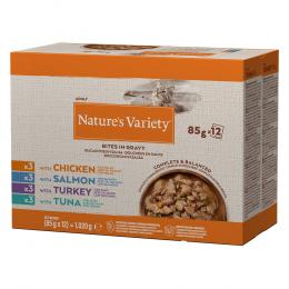 Nature's Variety Bites in Soße zum Sonderpreis! - Mix (4 Sorten) 24 x 85 g