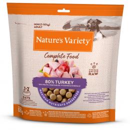 Nature's Variety Gefriergetrocknetes Alleinfutter für Hunde Mini - Truthahn (2 x 120 g)