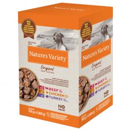 Nature's Variety Original Paté No Grain Adult zum Sonderpreis! - Mini: Mixpack: Rind, Huhn, Truthahn 2 x (4 x 150 g)