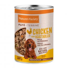 Angebot für Nature's Variety Paté Medium/Maxi Adult - Huhn (400 g) - Kategorie Hundefutter & Zubehör / Hundefutter nass / Nature's Variety / -.  Lieferzeit: 1-2 Tage -  jetzt kaufen.