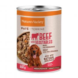 Nature's Variety Paté Medium/Maxi Adult - Rind (400 g)