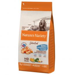 ​​​​​​​Nature's Variety Selected Medium / Maxi Adult Norwegischer Lachs - Sparpaket: 2 x 2 kg