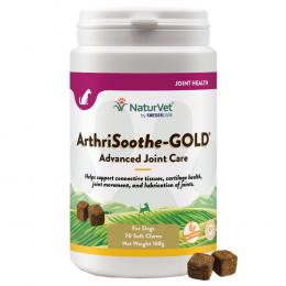 NaturVet ArthriSoothe-Gold Snacks - 70 Chews