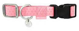 Nayeco Nylon Hundehalsband Macleather Pink 48-70Cm X 25Mm