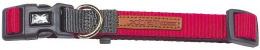 Nayeco Nylon X-Trm Double Premium Halsband Fuchsia Und Grau 48-66Cm