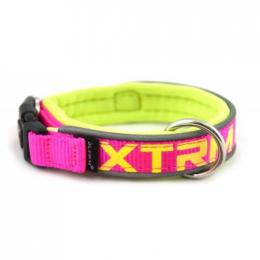 Nayeco Nylon X-Trm Neon Flash Fuchsia Nylon Halsband X-Trm Neon