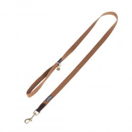 Nomad Tales Bloom Halsband, caramel - Passende Leine: 120 cm lang, 20 mm breit
