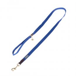 Nomad Tales Bloom Halsband, sapphire - Passende Leine: 120 cm lang, 20 mm breit