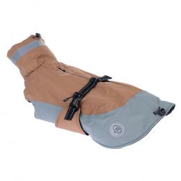 Nomad Tales Bloom Hundemantel Warm Taupe - ca. 45 cm Rückenlänge