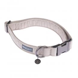 Nomad Tales Blush Halsband, taupe - Größe M: 34 - 55 cm Halsumfang, B 20 mm
