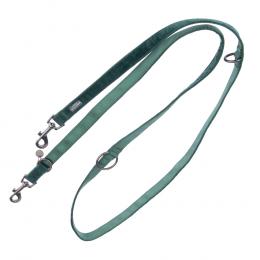 Nomad Tales Blush Hundeleine, Emerald - 200 cm lang, 20 mm breit