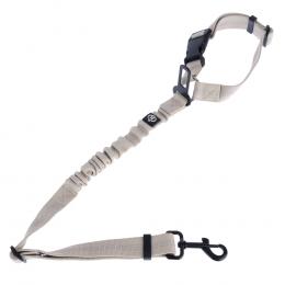 Nomad Tales Calma Autogurt für Hunde - 58 - 75 cm lang, 25 mm breit (sand)