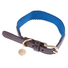 Nomad Tales Halsband Bloom, sapphire - Größe S: 36 - 40 cm Halsumfang, 25 mm breit