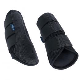 Nomad Tales Set Gamaschen & Hufglocken, schwarz - Gamaschen, Größe L (2er Set)