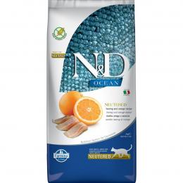 NundD Cat Ocean mit Hering und Orange für kastrierte Katzen 5kg