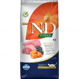 NundD Cat Pumpkin Lamm, Kürbis und Heidelbeere für kastrierte Katzen 5kg