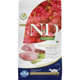 NundD Cat Quinoa Weight Management Lamb 1,5kg