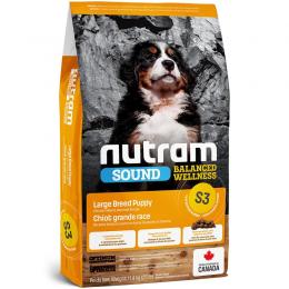 Nutram S3 Large Breed Puppy - 11,4 kg (5,61 € pro 1 kg)