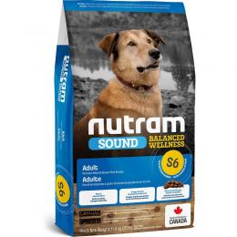 Nutram S6 Adult Dog - 11,4 kg (5,08 € pro 1 kg)