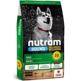 Nutram S9 Adult Dog Lamm - Sparpaket 2 x 11,4 kg (4,82 € pro 1 kg)