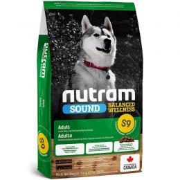 Nutram S9 Adult Dog Lamm - Sparpaket 2 x 11,4 kg (5,22 € pro 1 kg)
