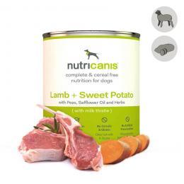 nutricanis 12 x 800 g Lamm + S��kartoffel Nassfutter Hund