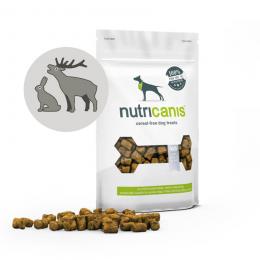 Nutricanis 125 g Trockenfleisch Wild mit Kartoffel Hundesnack