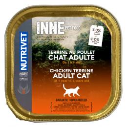 Nutrivet Inne Katze Terrine Adult 150 g - 10 x 150 g - Huhn
