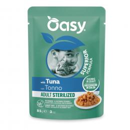 Oasy Chunks Adult Sterilized 12 x 85 g - Schwein