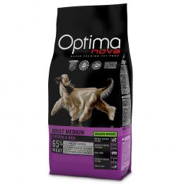 Optimanova Medium Adult Huhn & Reis - Sparpaket: 2 x 12 kg