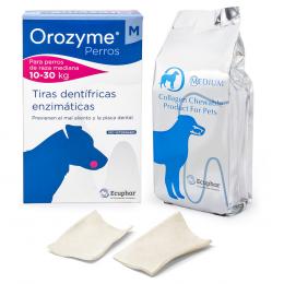 Orozyme Strips - Mittlere Hunde (2 x 141 g)