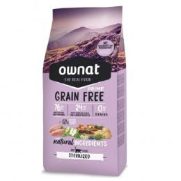 Ownat Cat Grain Free Prime Sterilised Huhn - Sparpaket: 2 x 8 kg