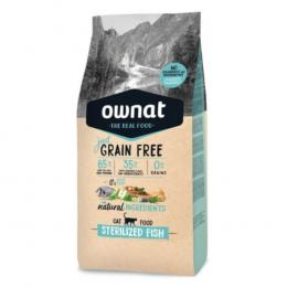 Ownat Cat Just Grain Free Sterilised Fisch - Sparpaket: 2 x 8 kg