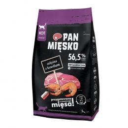 Angebot für Pan Mięsko Cat Kalb mit Garnelen Small - 5 kg - Kategorie Katze / Katzenfutter trocken / Pan Mięsko / -.  Lieferzeit: 1-2 Tage -  jetzt kaufen.