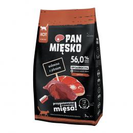 Angebot für Pan Mięsko Cat Rind mit Hirsch Medium - 5 kg - Kategorie Katze / Katzenfutter trocken / Pan Mięsko / -.  Lieferzeit: 1-2 Tage -  jetzt kaufen.