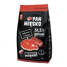 Pan Mięsko Medium Rind mit Ziegenfleisch - Sparpaket: 2 x 9 kg