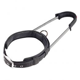 PatentoPet® Sport Halsband, schwarz - Größe L: 49 – 59 cm Halsumfang