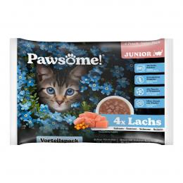 Pawsome Kitten Lachs Vorteilspack 4x85g