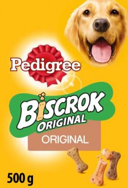 Pedigree Biscrock 3 Flavor Dog Biscuits 500 Gr