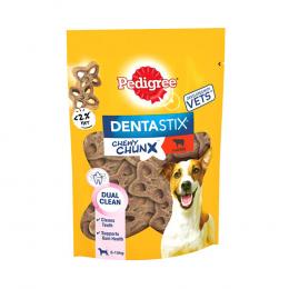 Pedigree Dentastix Chewy Chunx - Sparpaket: 5 x 68 g Mini Hundesnacks mit Rind (für kleine Hunde)