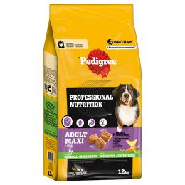 Pedigree Professional Nutrition Adult Maxi >25kg mit Geflügel & Gemüse - Sparpaket: 2 x 12 kg