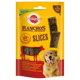 Pedigree Ranchos Slices 60 g - Sparpaket: 8 x Rind