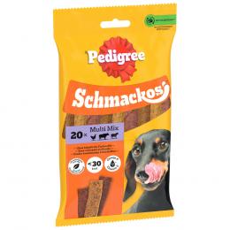 Pedigree Schmackos - 144 g, 3 Sorten (20 Stück)