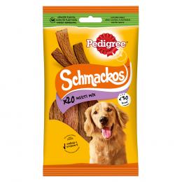 Pedigree Schmackos - Sparpaket: 14 x 144 g, 3 Sorten (280 Stück)