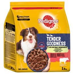 Pedigree Tender Goodness mit Rind - Sparpaket: 3 x 2,6 kg