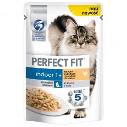 Angebot für Perfect Fit Indoor 1+  - Huhn & Erbsen 24 x 85 g - Kategorie Katze / Katzenfutter nass / Perfect Fit / Adult.  Lieferzeit: 1-2 Tage -  jetzt kaufen.