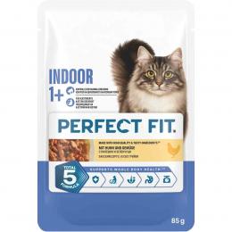 PERFECT FIT Indoor Huhn/Gemüse in Sauce 85g 12x85 g