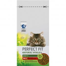 PERFECT FIT Katze Natural Vitality Adult 1+ mit Rind und Huhn 6kg