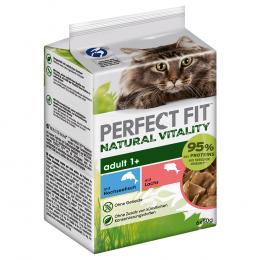 Angebot für Perfect Fit Natural Vitality Adult 1+ - Hochseefisch & Lachs (6 x 50 g) - Kategorie Katze / Katzenfutter nass / Perfect Fit / Adult.  Lieferzeit: 1-2 Tage -  jetzt kaufen.